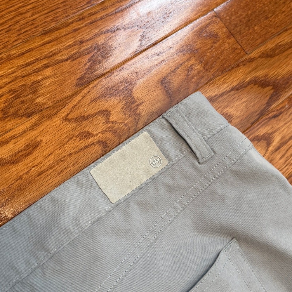 Peter Millar EB66 Performance Five-Pocket Pants Fits Mens 42x30 Gale Gray Golf - Picture 15 of 16